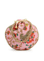 Joban Fashion Embroidered Potli Clutch - Peach