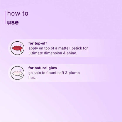 Plum Keep It Glossy Serum Lip Gloss 07 Brown Beam