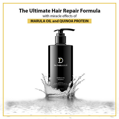 De Fabulous Marula Oil Sulphate Free Shampoo For All Hair Types