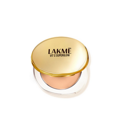 Lakme Vitamin C Superglow Skin Perfecting Compact with 1 % Vit C - Nude