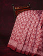 Red Onion All Over Printed Semi Chanderi Saree By Gayathri Reddy Designer Studio