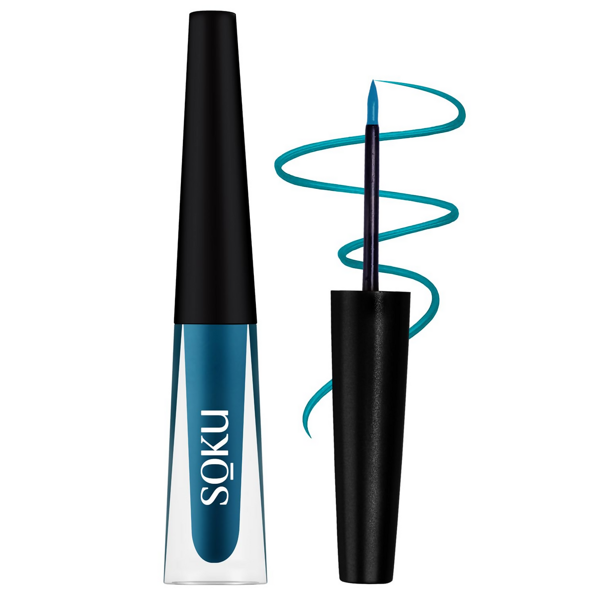 SOKU Eye Can See Intense Blue Liquid Eyeliner