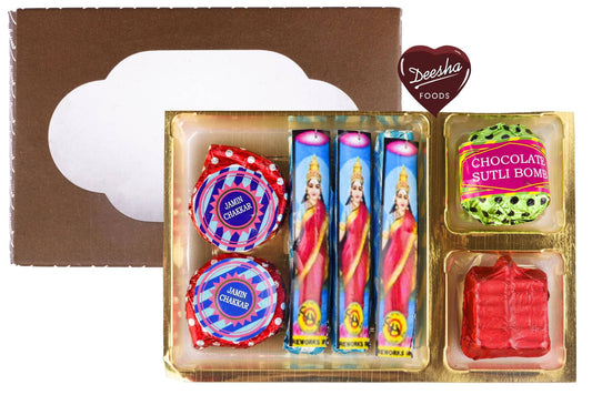Deesha Foods Sugar Free Mini Crackers Chocolates