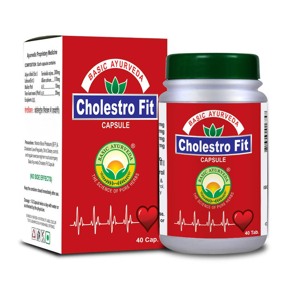 Basic Ayurveda Cholestro Fit Capsule