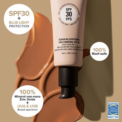 Nudestix Nudescreen Daily Mineral Veil SPF 30 Sunscreen - Cool