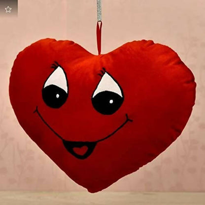 Frantic Cushion Heart_Red Love Eyes Pillow
