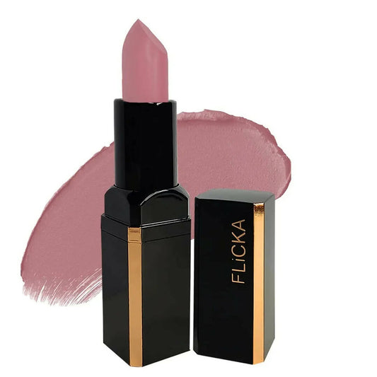 FLiCKA Lip Poetry Matte Lipstick Shade 06 Humpty Dumpty - Brown Nude