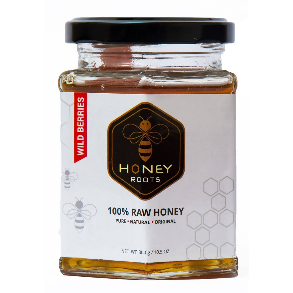 Honey Roots Wild Berries Raw Honey