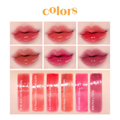 Etude House Over Glowy Tint - 04 Baby Otter Brown