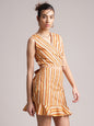 Zaccai Women's Multi Poplin Striped Co-Ords