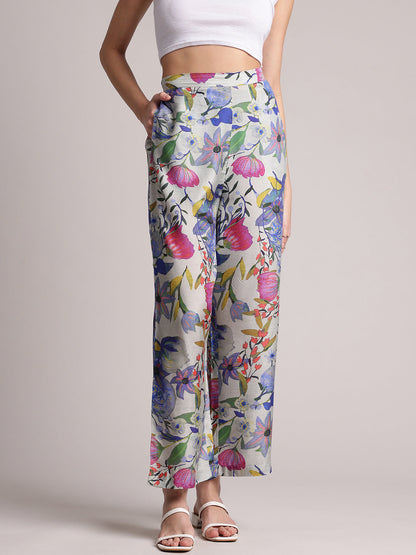 Zaccai Women's Multi Muslin Floral Co-Ords