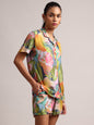 Zaccai Women's Multi Muslin Tropical Co-Ords