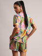 Zaccai Women's Multi Muslin Tropical Co-Ords