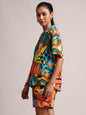 Zaccai Women's Multi Muslin Tropical Co-Ords