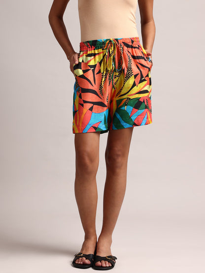 Zaccai Women's Multi Muslin Tropical Co-Ords