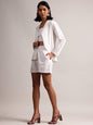 Zaccai Women's White Cambric Schiffli Co-Ords