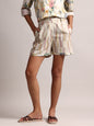Zaccai Women's Yellow Linen Floral Co-Ords