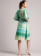 Zaccai Women's Multi Cambric Abstract Dress