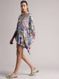 Zaccai Women's White Muslin Tropical Dress