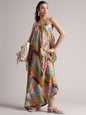 Zaccai Women's Multi Muslin Tropical Dress