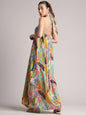 Zaccai Women's Multi Muslin Tropical Dress