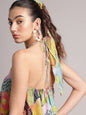 Zaccai Women's Multi Muslin Tropical Dress