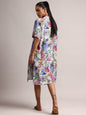 Zaccai Women's Multicolor Muslin Tropical Shrug