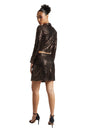 Zaccai Women's Black Poly Elastane Sequined Co-ord Set