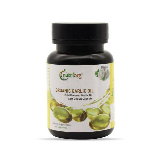 Nutriorg Garlic Oil Soft Gel Capsules