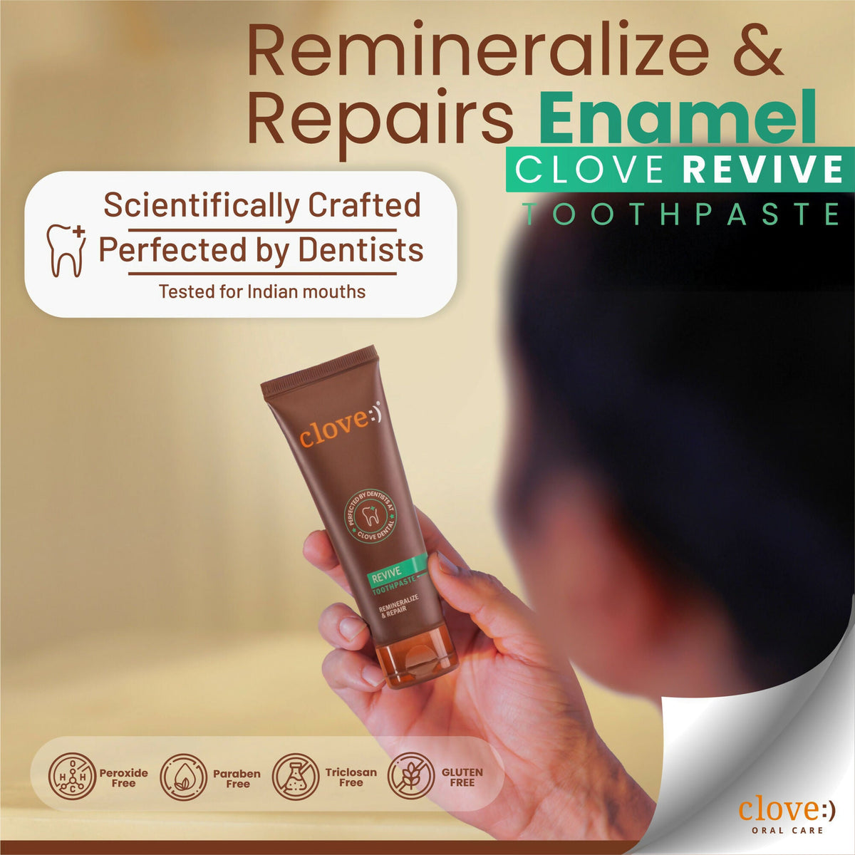 Clove Revive Toothpaste Enamel Repair & Remineralization