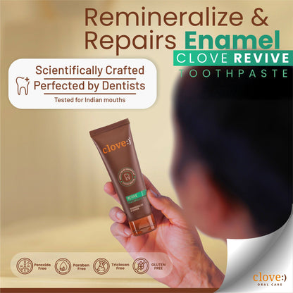 Clove Revive Toothpaste Enamel Repair & Remineralization