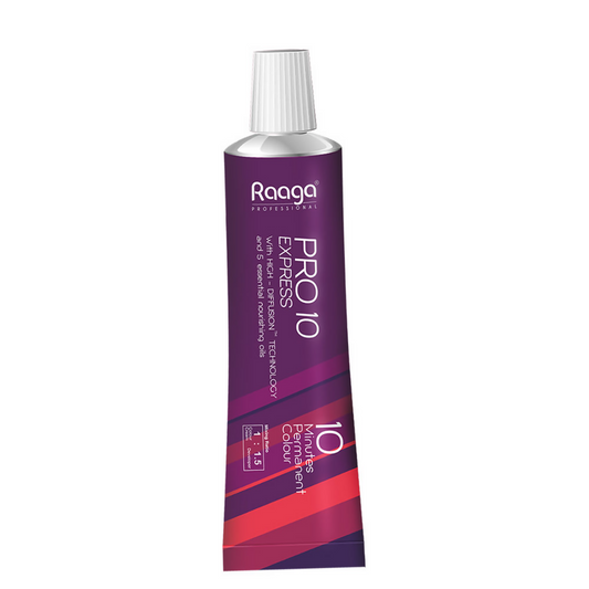 Raaga Professional Pro 10 Express Permanent Hair Colour - Natural Brown