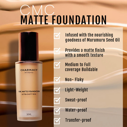 Charmacy Milano CMC Matte Foundation - 01