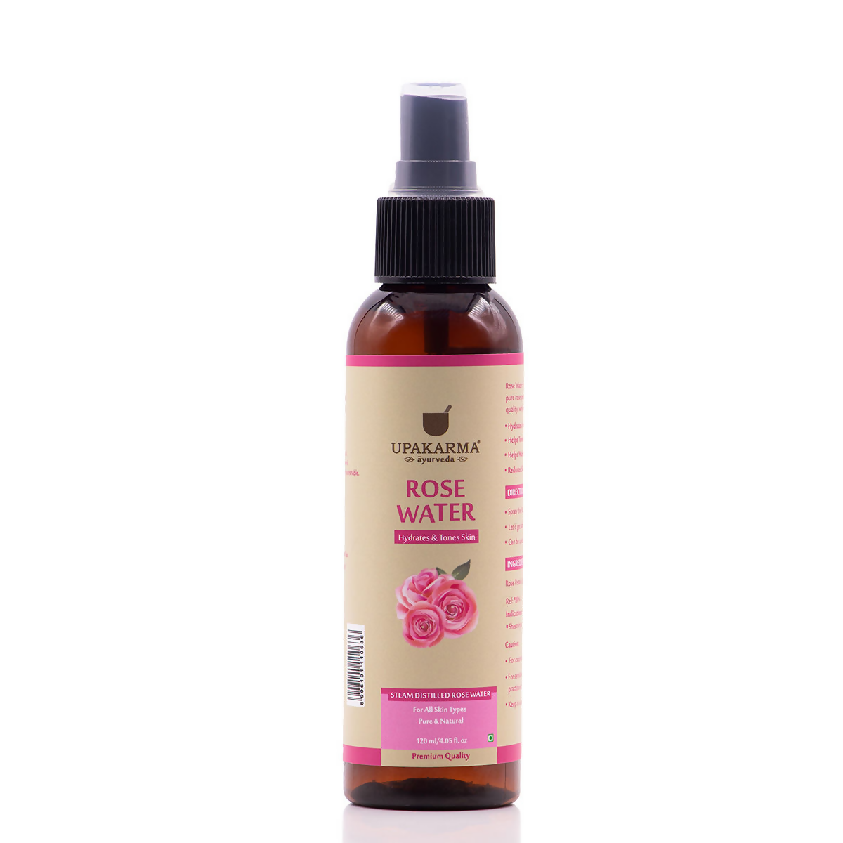 Upakarma Ayurveda Premium Pure And Natural Rose Water