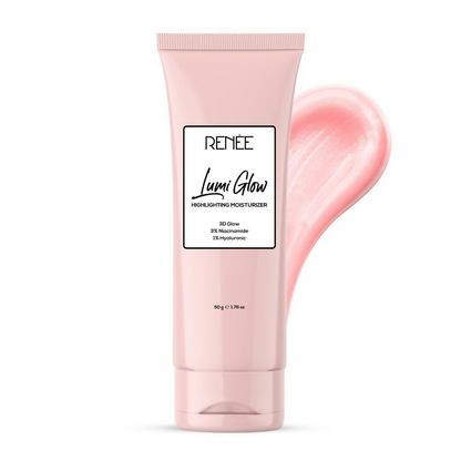 Renee Cosmetics Lumi Glow Highlighter Moisturizer 3D Glow 3% Niacinamide 1% Hyaluronic