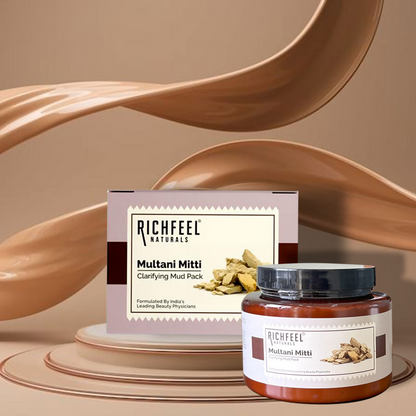 Richfeel Multani Mitti Powder (Fuller's Earth) For Soft