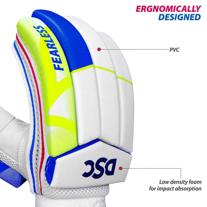 DSC Intense Attitude Men's Cricket Batting Gloves (Colour May Vary)