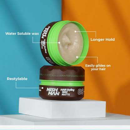 Nishman Matte Hair Styling Wax