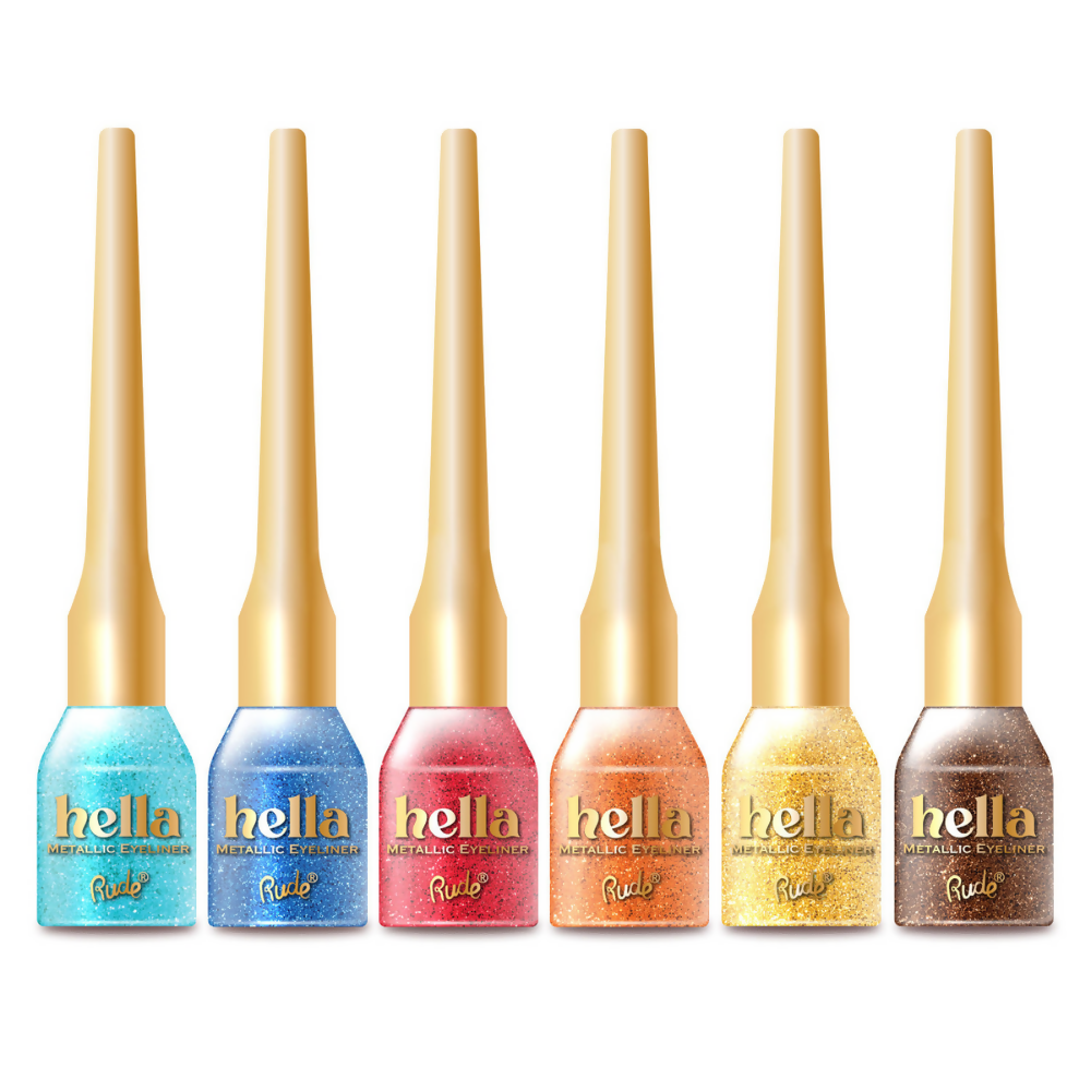 Rude Cosmetics Hella Metallic Eyeliner - Citrine