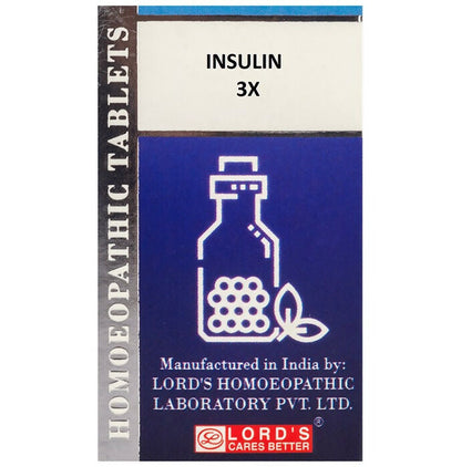 Lord's Homeopathy Insulin Trituration Tablets