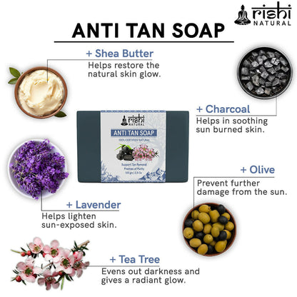 Rishi Natural Anti Tan Soap