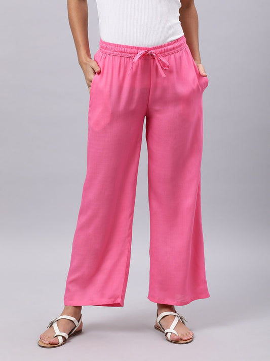Souchii Pink Liva Palazzos