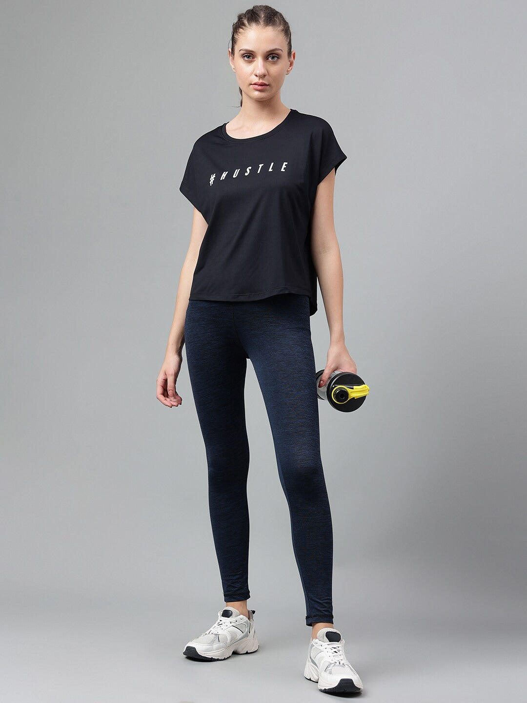 MKH Typography Printed Extended Sleeves Dri-FIT Relaxed Fit T-shirt