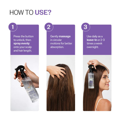 Bare Anatomy Rosemary & Rice Water Hair Growth Spray