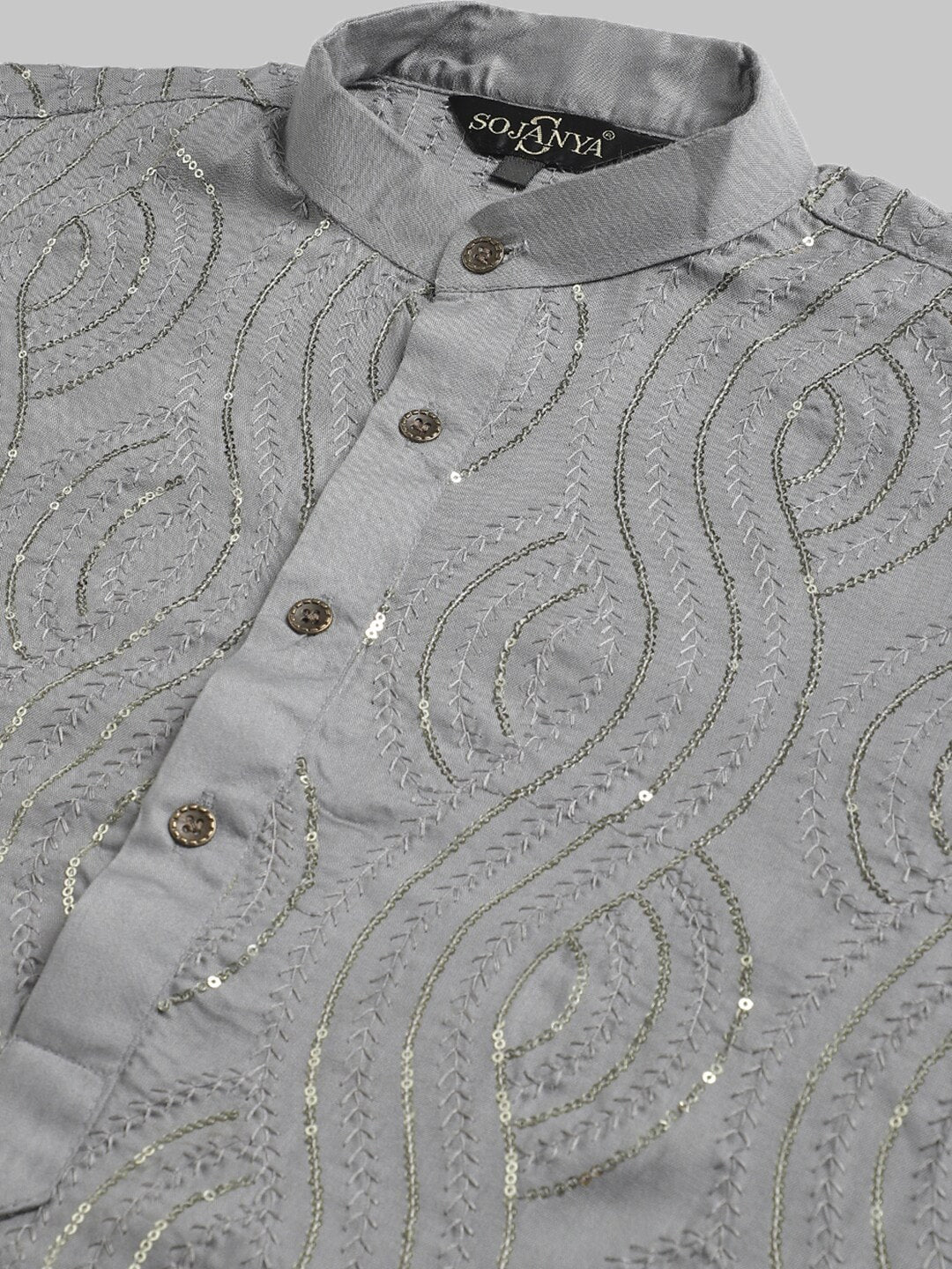 Sojanya Regular Pure Cotton Kurta With Churidar