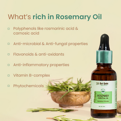 Nat Habit Rosemary Essential Oil