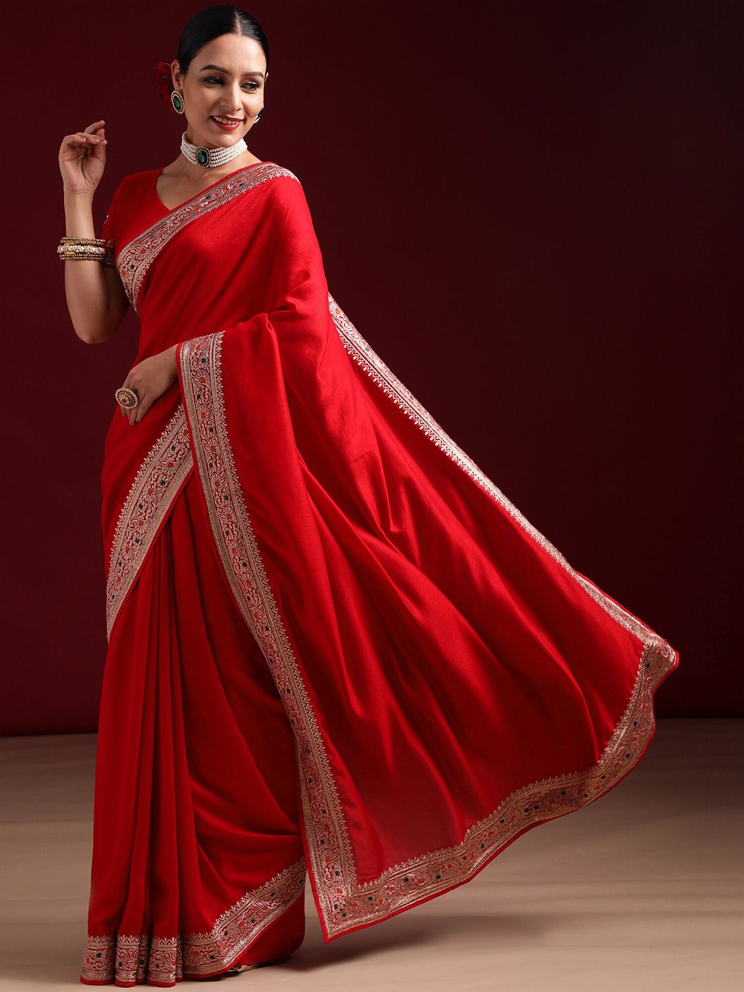kasee Embroidered Saree