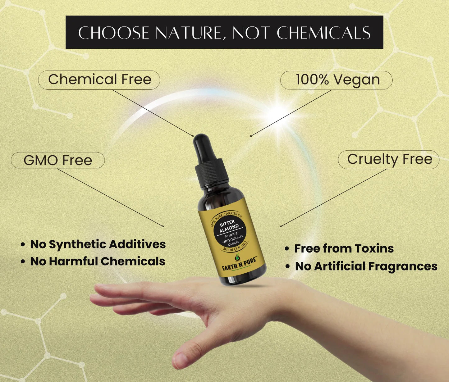 Earth N Pure Bitter Almond Oil