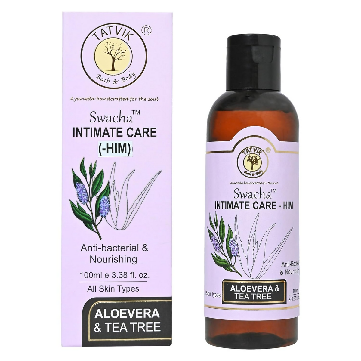 Tatvik Ayurveda Swacha Intimate Care Him (Aloevera & Tea Tree)