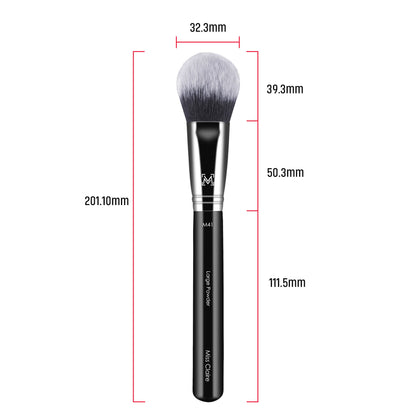 Miss Claire M41 - Large Powder Brush - Chrome
